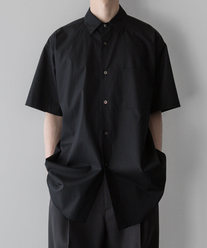 ssstein stein(シュタイン)の24SSコレクション OVERSIZED SS SHIRT - BLACK 公式通販サイトsession福岡セレクトショップ 