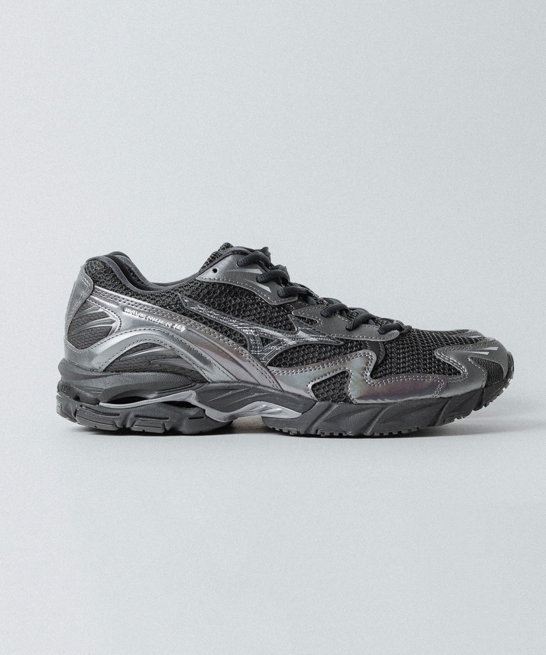 MIZUNO ミズノWAVE RIDER 10のBLACK×BLACK×METALLIC GREY 公式通販サイトsession福岡セレクトショップ