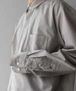 画像をギャラリービューアに読み込む, 【stein】ssstein シュタインのOVERSIZED BACK BUTTONED SHIRT - GREIGE公式通販サイトsession福岡セレクトショップ
