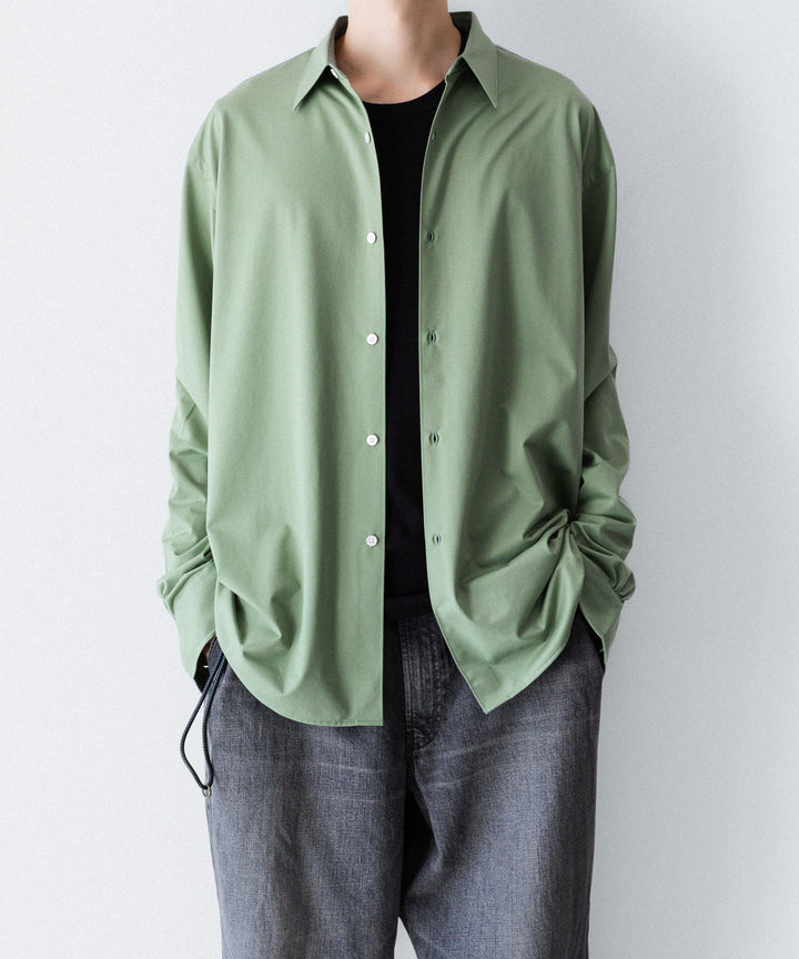 【KANEMASA PHIL.】46G MODEST SHIRT - GREEN