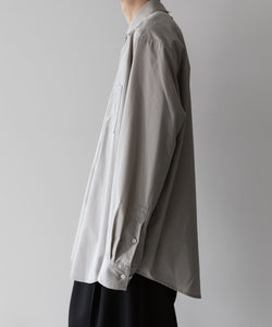 【stein】ssstein シュタインのOVERSIZED BACK BUTTONED SHIRT - GREIGE公式通販サイトsession福岡セレクトショップ