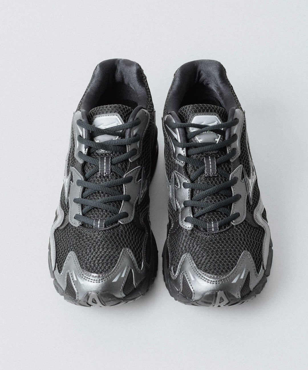 MIZUNO ミズノWAVE RIDER 10のBLACK×BLACK×METALLIC GREY 公式通販サイトsession福岡セレクトショップ
