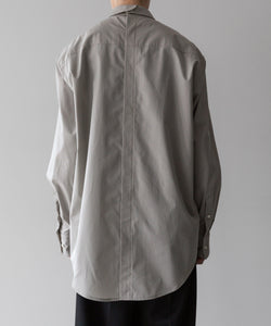 【stein】ssstein シュタインのOVERSIZED BACK BUTTONED SHIRT - GREIGE公式通販サイトsession福岡セレクトショップ