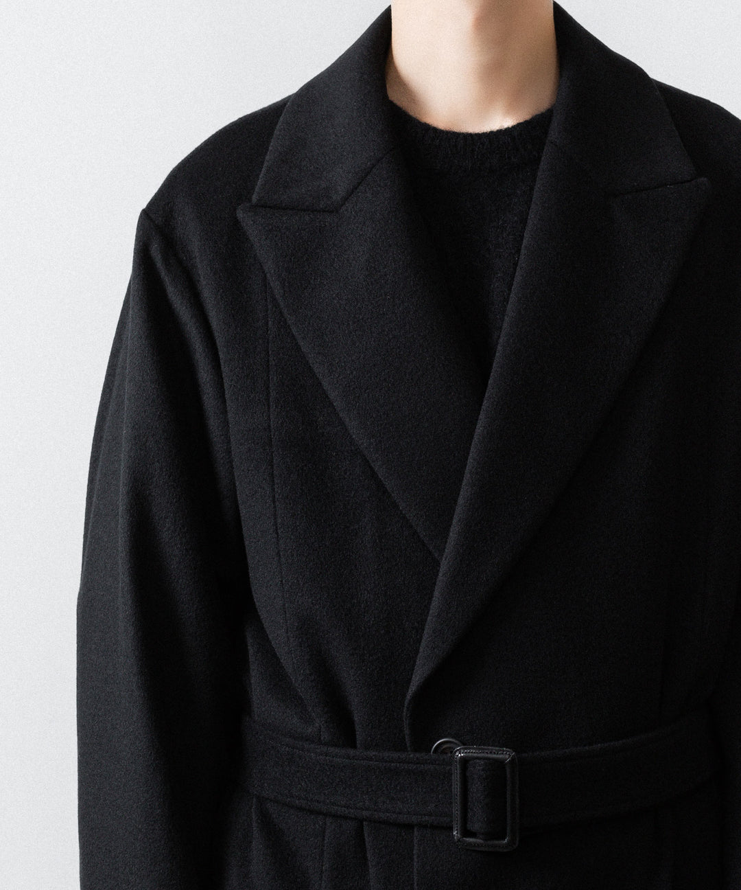 ssstein(シュタイン)のOVERSIZED MAXI-LENGTH PEAK LAPEL COAT - BLACKの公式通販サイトsession福岡セレクトショップ