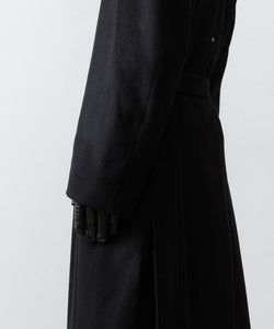 ssstein / シュタイン】OVERSIZED MAXI-LENGTH PEAK LAPEL COAT