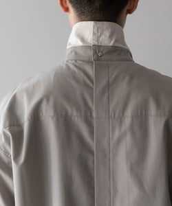 【stein】ssstein シュタインのOVERSIZED BACK BUTTONED SHIRT - GREIGE公式通販サイトsession福岡セレクトショップ