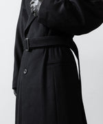 画像をギャラリービューアに読み込む, ssstein(シュタイン)のOVERSIZED MAXI-LENGTH PEAK LAPEL COAT - BLACKの公式通販サイトsession福岡セレクトショップ
