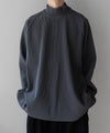 【stein】OVERSIZED GRADATION PLEATS LS - N.GREY