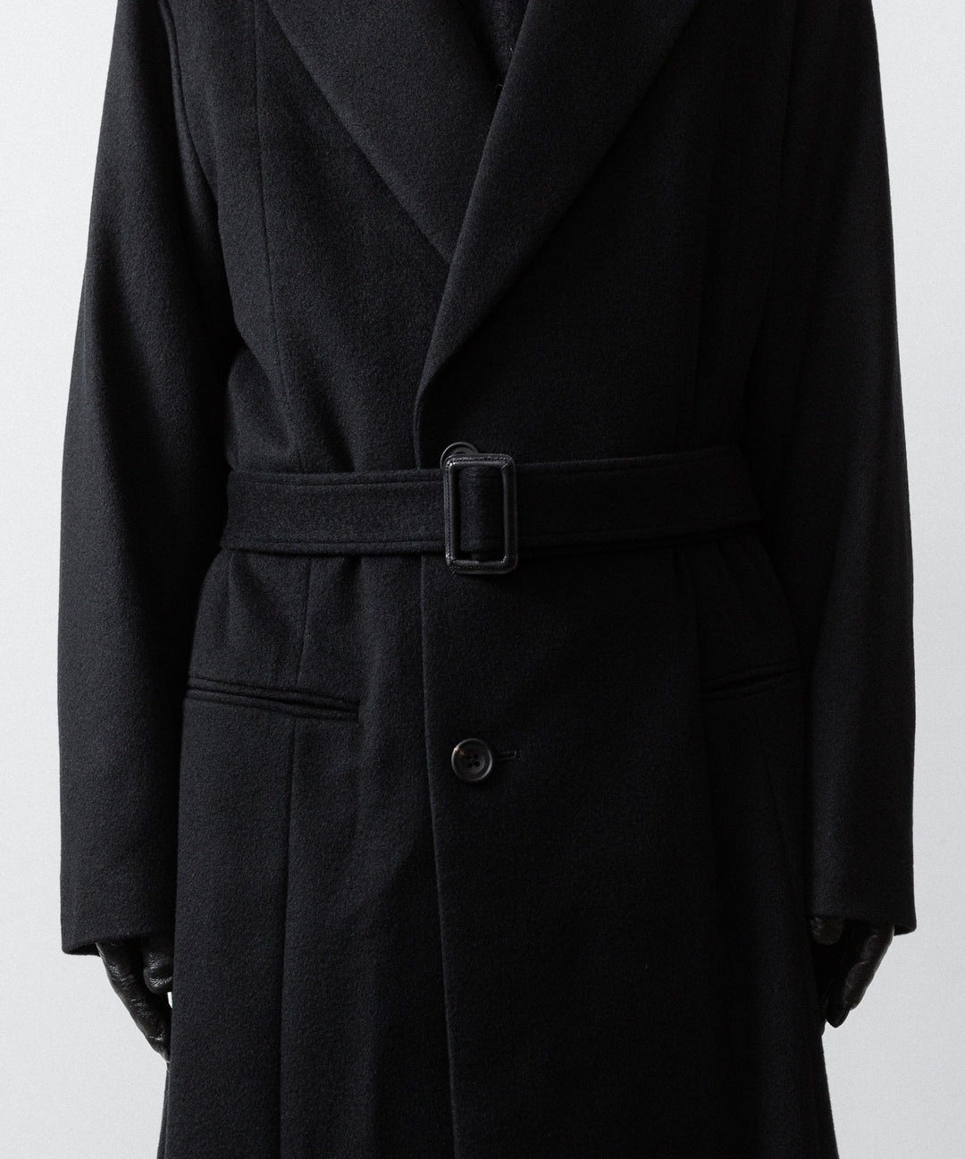 ssstein(シュタイン)のOVERSIZED MAXI-LENGTH PEAK LAPEL COAT - BLACKの公式通販サイトsession福岡セレクトショップ