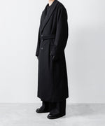 画像をギャラリービューアに読み込む, ssstein(シュタイン)のOVERSIZED MAXI-LENGTH PEAK LAPEL COAT - BLACKの公式通販サイトsession福岡セレクトショップ
