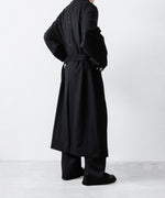 画像をギャラリービューアに読み込む, ssstein(シュタイン)のOVERSIZED MAXI-LENGTH PEAK LAPEL COAT - BLACKの公式通販サイトsession福岡セレクトショップ
