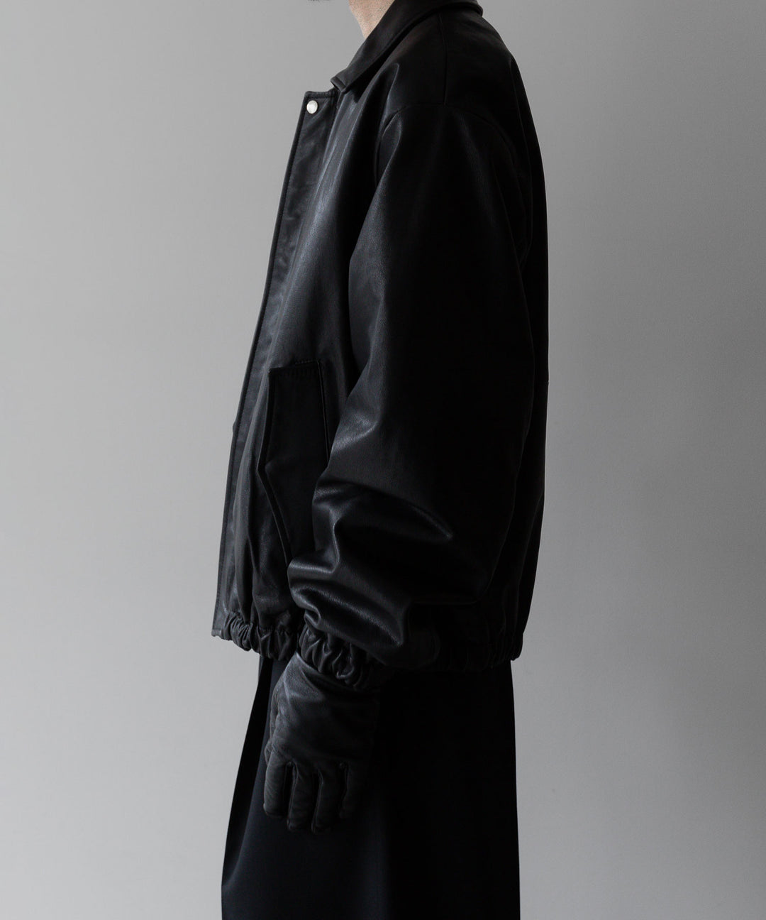 ssstein stein シュタインのLEATHER ZIP BLOUSON - BLACK公式通販サイトsession福岡セレクトショップ
