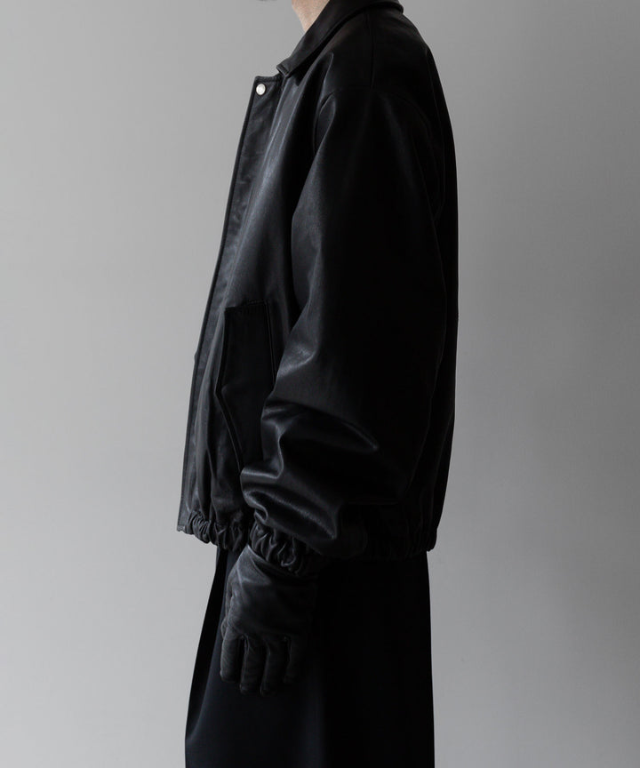 ssstein stein シュタインのLEATHER ZIP BLOUSON - BLACK公式通販サイトsession福岡セレクトショップ