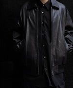 画像をギャラリービューアに読み込む, ssstein(シュタイン)の24AWコレクション LEATHER ZIP SHORT JACKET - BLACK 公式通販サイトsession福岡セレクトショップ
