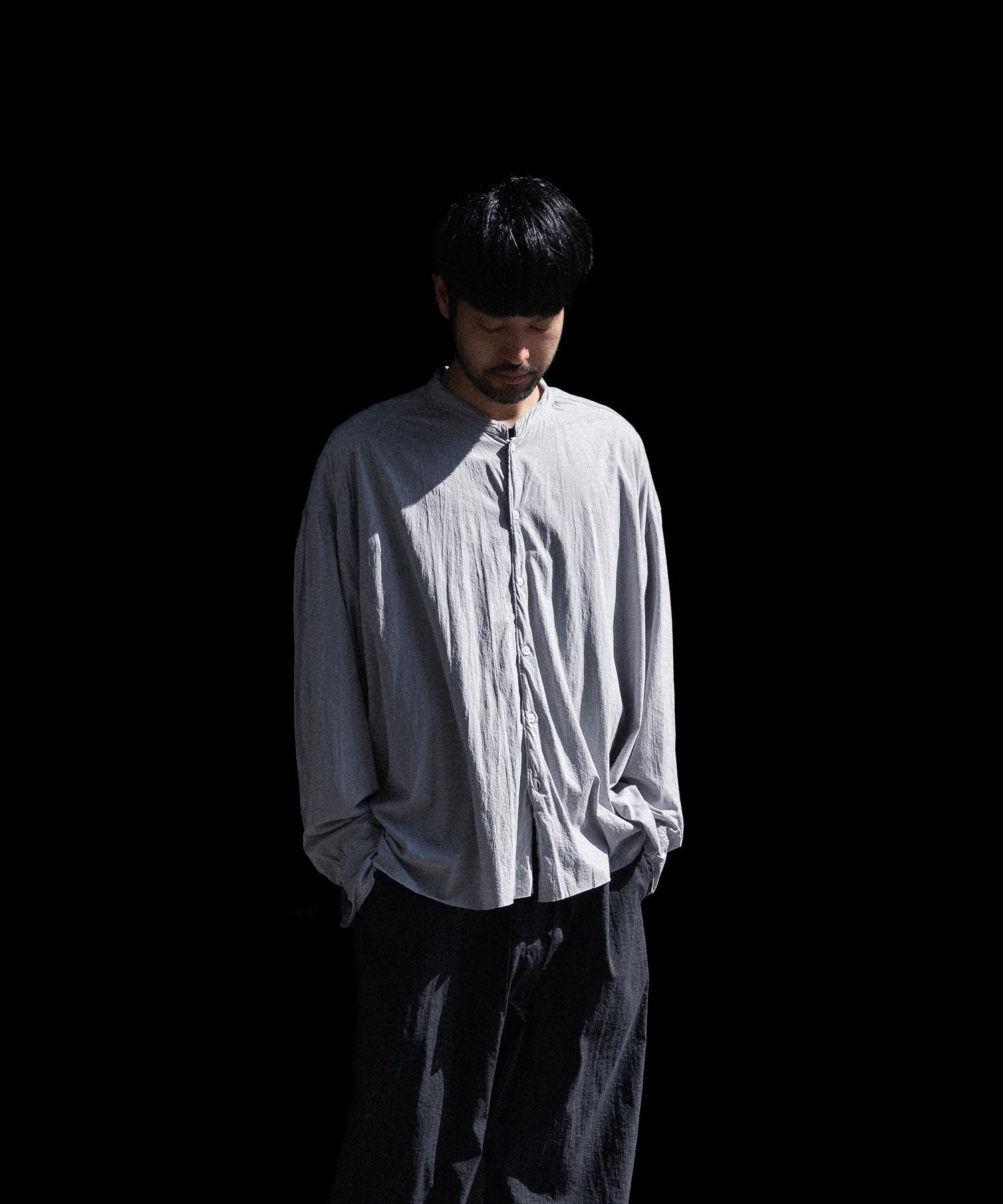 KANEMASA PHIL.】46G ECLIPSE SHIRT - GREY | 公式通販サイト session