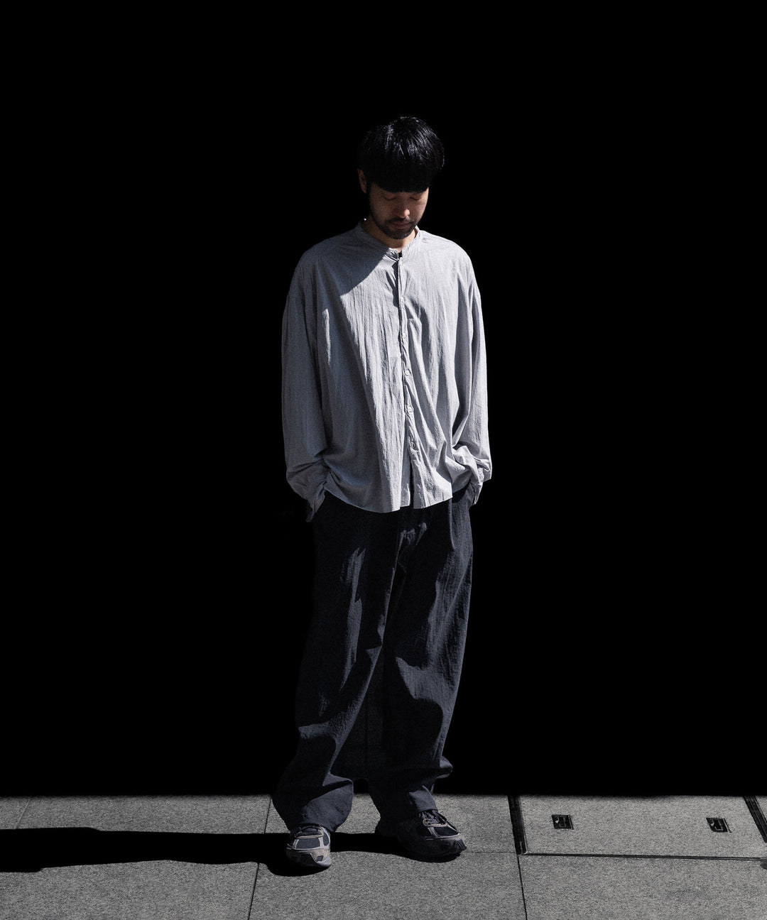 KANEMASA PHIL. カネマサフィルの46G ECLIPSE SHIRTのGREY公式通販サイトsession福岡セレクトショップ