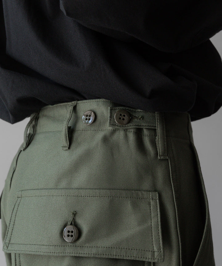 INTÉRIM/インテリムのGIZA BACK SATIN BAKER PANTSのOLIVE公式通販サイトsession福岡セレクトショップ