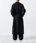 画像をギャラリービューアに読み込む, ssstein(シュタイン)のOVERSIZED MAXI-LENGTH PEAK LAPEL COAT - BLACKの公式通販サイトsession福岡セレクトショップ
