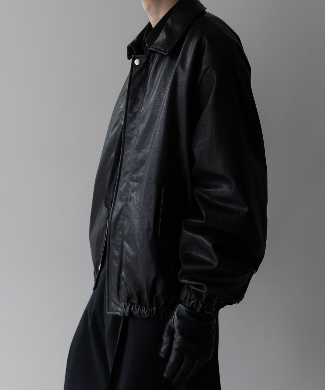 ssstein stein シュタインのLEATHER ZIP BLOUSON - BLACK公式通販サイトsession福岡セレクトショップ