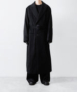 画像をギャラリービューアに読み込む, ssstein(シュタイン)のOVERSIZED MAXI-LENGTH PEAK LAPEL COAT - BLACKの公式通販サイトsession福岡セレクトショップ

