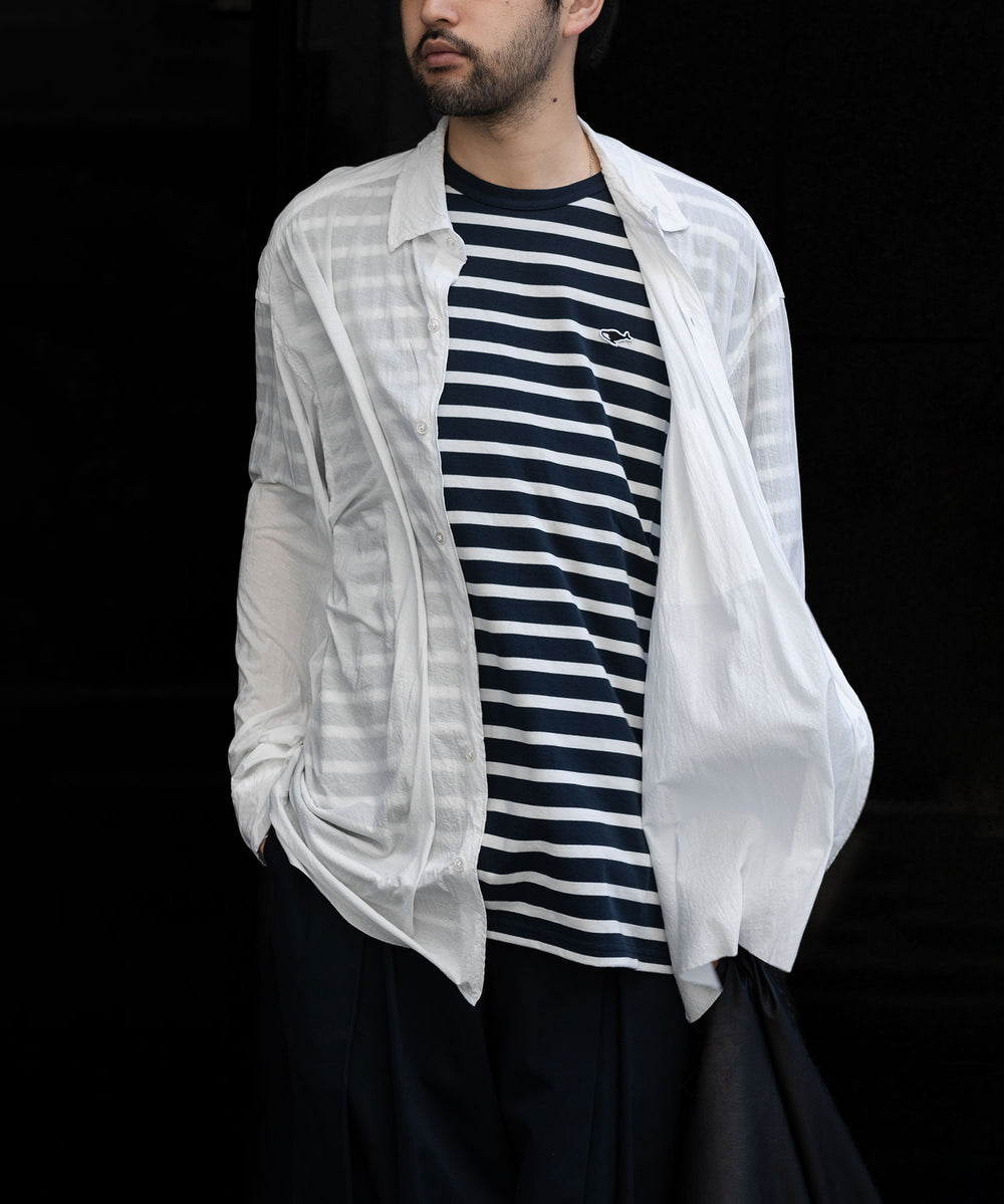 【NEITHERS】ネイダースのBasic Stripe S/S T-Shirt - NAVY STRIPE公式通販サイトsession福岡セレクトショップ