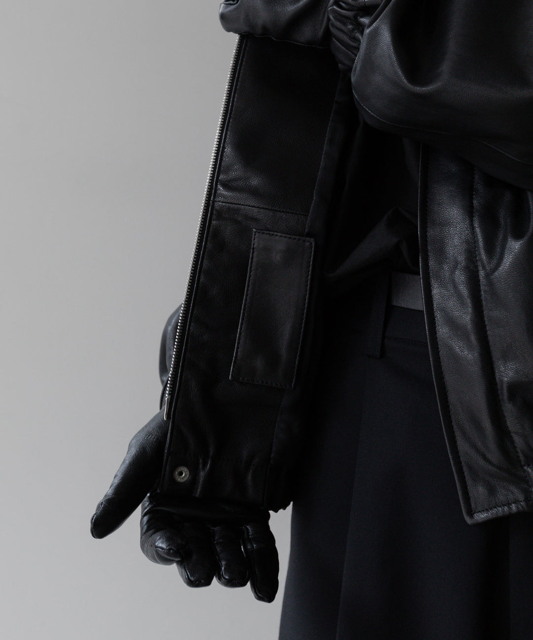 ssstein stein シュタインのLEATHER ZIP BLOUSON - BLACK公式通販サイトsession福岡セレクトショップ