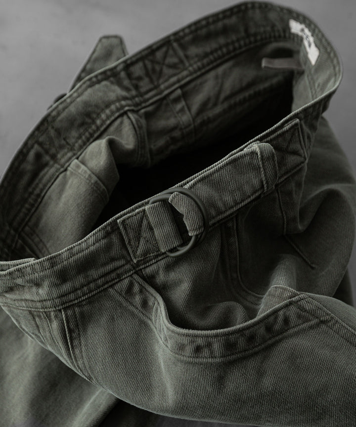 INTÉRIM(インテリム)のUSED WASHED HEAVY PIMA TWILL FRENCH AIR FORCE MECHANIC PANTS - U.OLIVEの公式通販サイトsession福岡セレクトショップ