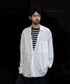 【KANEMASA PHIL.】46G ARTISAN SHIRT - WHITE