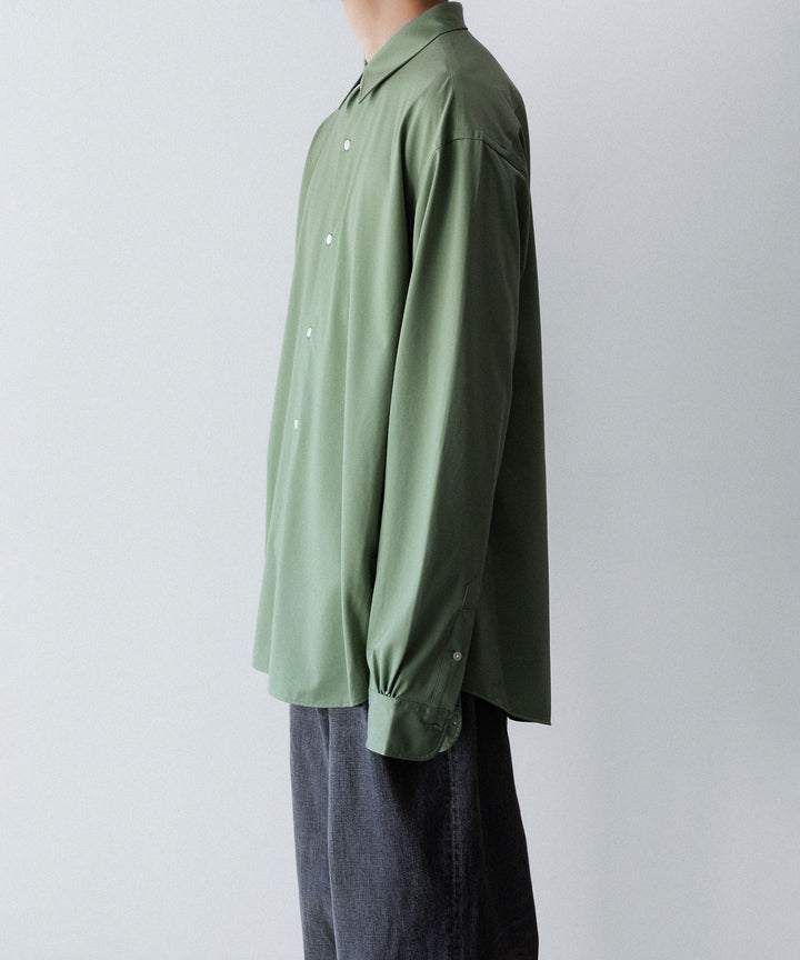 【KANEMASA PHIL.】46G MODEST SHIRT - GREEN