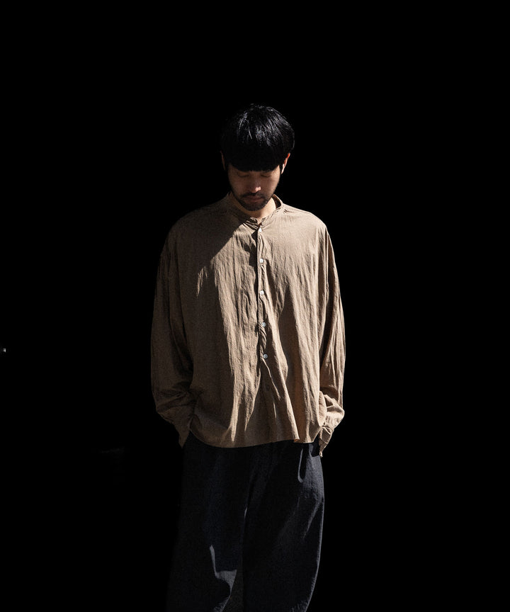 KANEMASA PHIL. カネマサフィルの46G ECLIPSE SHIRTのKHAKI BEIGE公式通販サイトsession福岡セレクトショップ