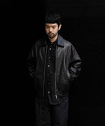 画像をギャラリービューアに読み込む, ssstein(シュタイン)の24AWコレクション LEATHER ZIP SHORT JACKET - BLACK 公式通販サイトsession福岡セレクトショップ
