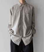 画像をギャラリービューアに読み込む, 【stein】ssstein シュタインのOVERSIZED BACK BUTTONED SHIRT - GREIGE公式通販サイトsession福岡セレクトショップ
