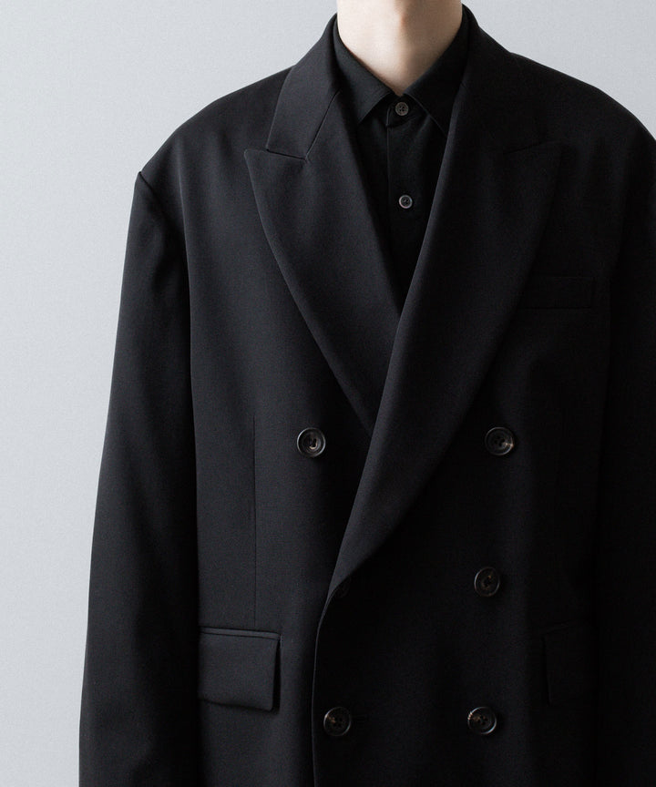 ssstein(シュタイン)のOVERSIZED DOUBLE BREASTED JACKET - BLACKの公式通販サイトsession福岡セレクトショップ