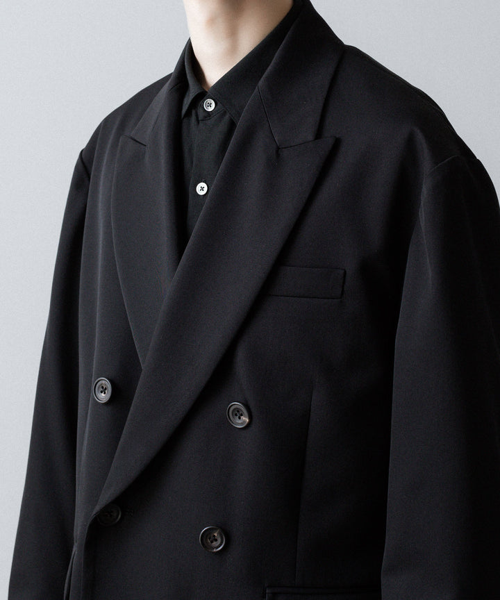 ssstein(シュタイン)のOVERSIZED DOUBLE BREASTED JACKET - BLACKの公式通販サイトsession福岡セレクトショップ