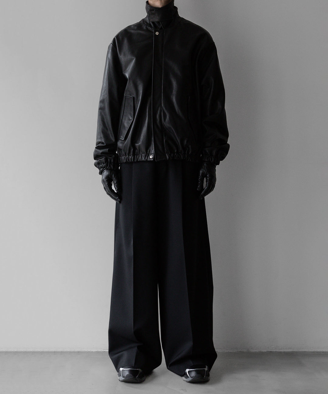 ssstein stein シュタインのLEATHER ZIP BLOUSON - BLACK公式通販サイトsession福岡セレクトショップ