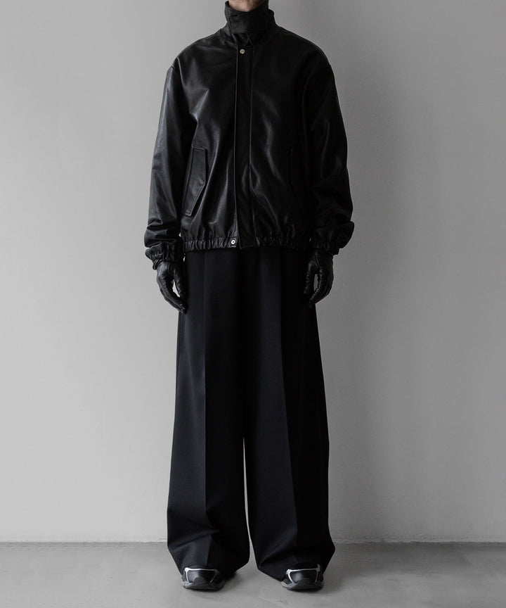 ssstein stein シュタインのLEATHER ZIP BLOUSON - BLACK公式通販サイトsession福岡セレクトショップ