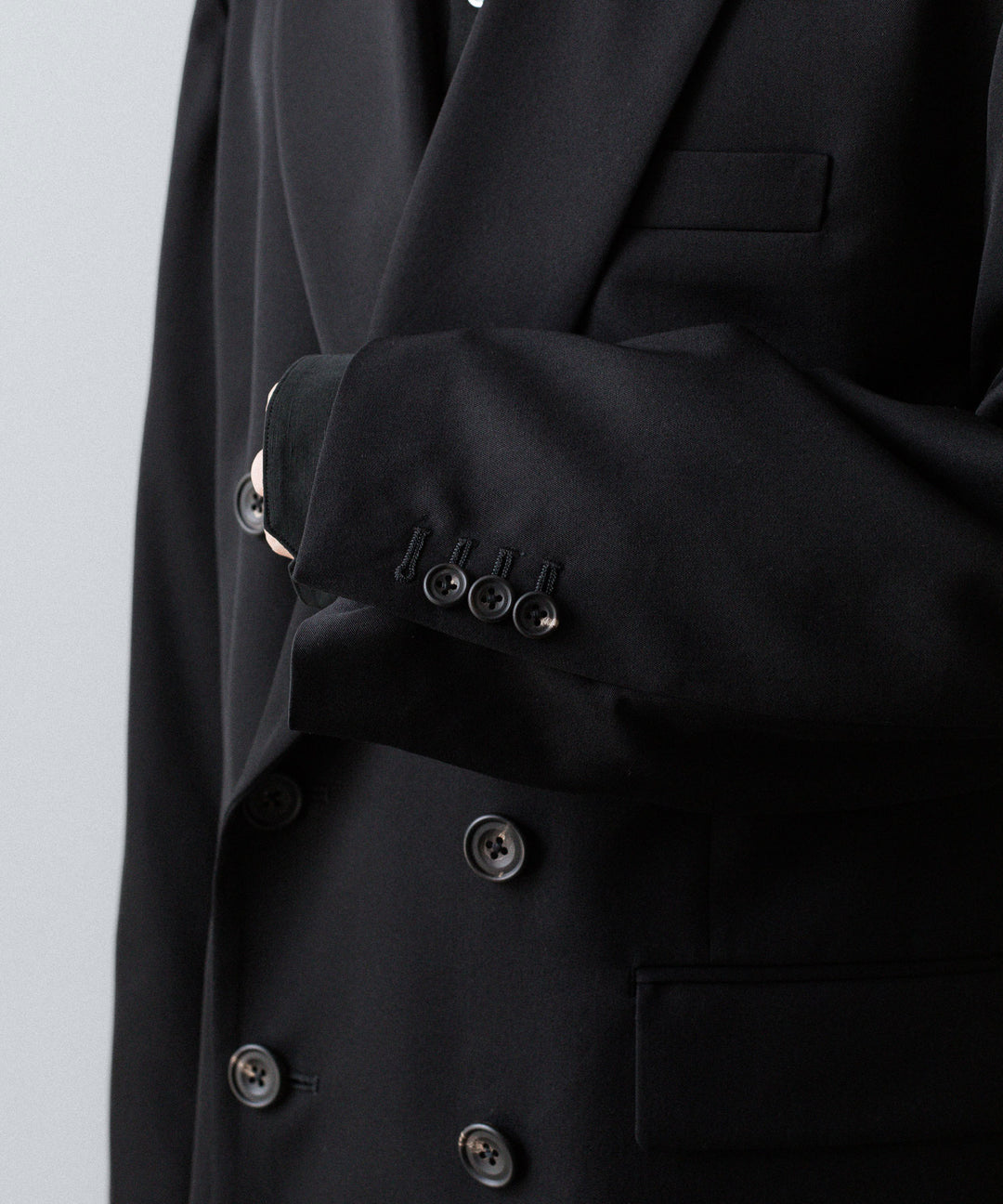 ssstein(シュタイン)のOVERSIZED DOUBLE BREASTED JACKET - BLACKの公式通販サイトsession福岡セレクトショップ