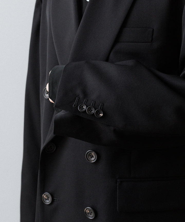 ssstein(シュタイン)のOVERSIZED DOUBLE BREASTED JACKET - BLACKの公式通販サイトsession福岡セレクトショップ