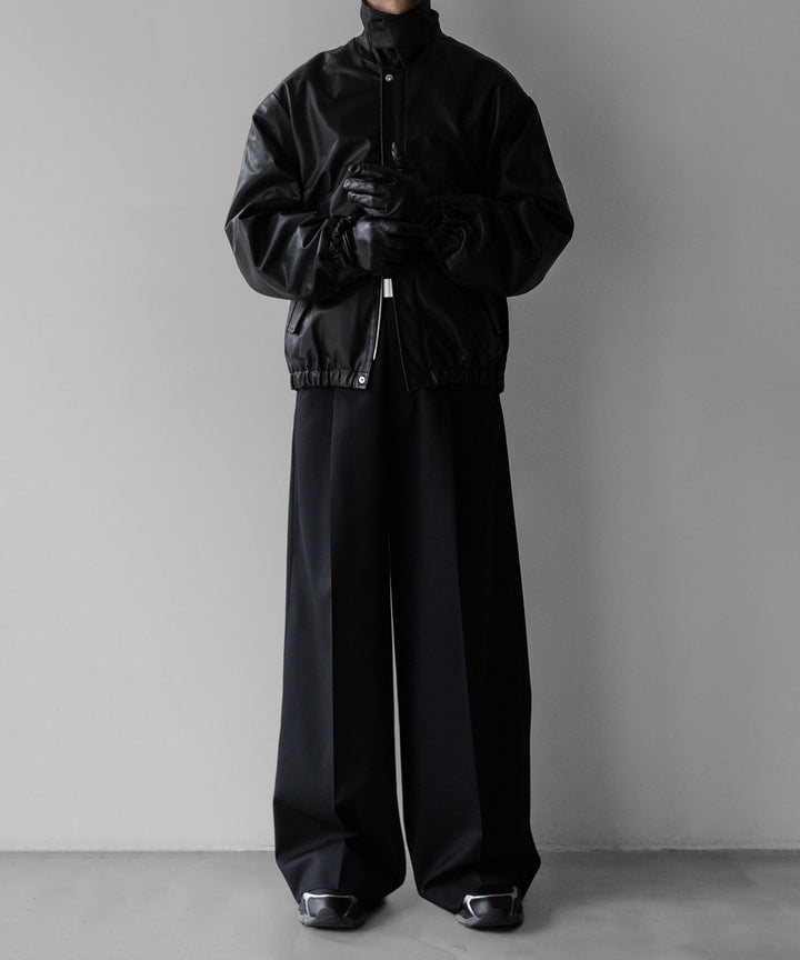 ssstein stein シュタインのLEATHER ZIP BLOUSON - BLACK公式通販サイトsession福岡セレクトショップ