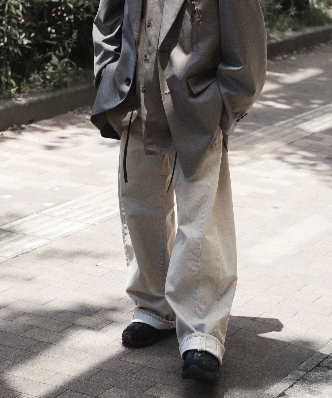 ssstein(シュタイン)の DEFORMATION WIDE COLOR DENIM PANTS - BEIGEの公式通販サイトsession福岡セレクトショップ