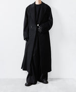 画像をギャラリービューアに読み込む, ssstein(シュタイン)のOVERSIZED MAXI-LENGTH PEAK LAPEL COAT - BLACKの公式通販サイトsession福岡セレクトショップ
