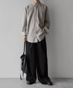 画像をギャラリービューアに読み込む, 【stein】ssstein シュタインのOVERSIZED BACK BUTTONED SHIRT - GREIGE公式通販サイトsession福岡セレクトショップ
