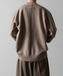 ssstein(シュタイン)の24AWコレクション EXTRA FINE WOOL KNIT CARDIGAN - BEIGE 公式通販サイトsession福岡セレクトショップ