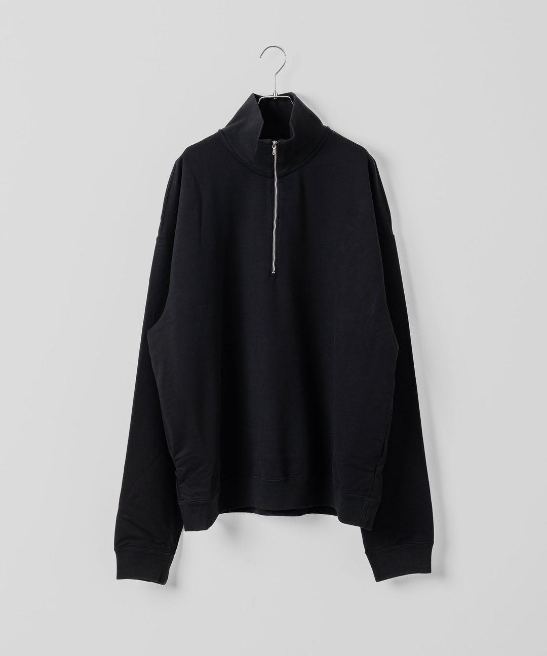 KANEMASA PHIL. カネマサフィルの36G SUPER FINE GAUGE HALF ZIP PULLOVER - BLACKの公式通販サイトsession福岡セレクトショップ 