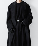 画像をギャラリービューアに読み込む, ssstein(シュタイン)のOVERSIZED MAXI-LENGTH PEAK LAPEL COAT - BLACKの公式通販サイトsession福岡セレクトショップ
