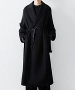画像をギャラリービューアに読み込む, ssstein(シュタイン)のOVERSIZED MAXI-LENGTH PEAK LAPEL COAT - BLACKの公式通販サイトsession福岡セレクトショップ
