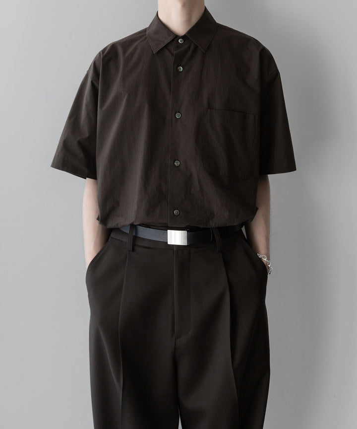 ssstein stein(シュタイン)の24SSコレクション OVERSIZED SS SHIRTのMILITARY KHAKI 公式通販サイトsession福岡セレクトショップ 
