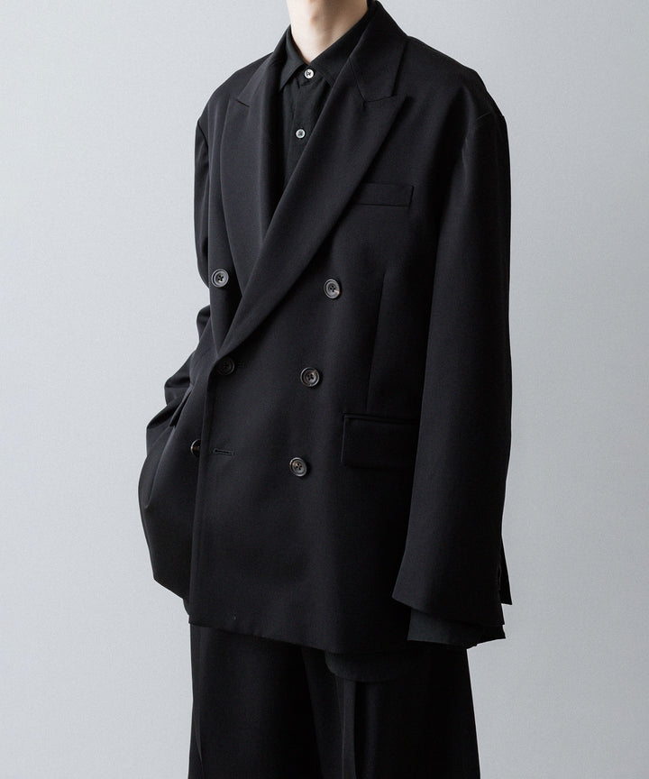 ssstein(シュタイン)のOVERSIZED DOUBLE BREASTED JACKET - BLACKの公式通販サイトsession福岡セレクトショップ