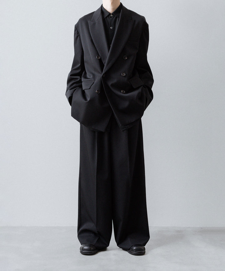 ssstein(シュタイン)のOVERSIZED DOUBLE BREASTED JACKET - BLACKの公式通販サイトsession福岡セレクトショップ