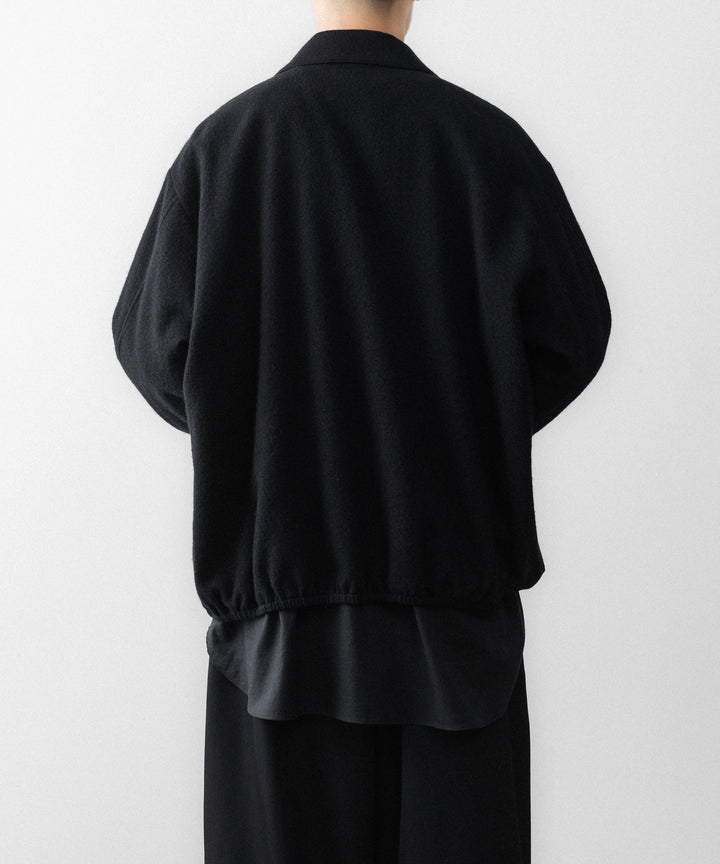 ssstein(シュタイン)のW/CA FLEECE LIGHT ZIP JACKET - BLACKの公式通販サイトsession福岡セレクトショップ